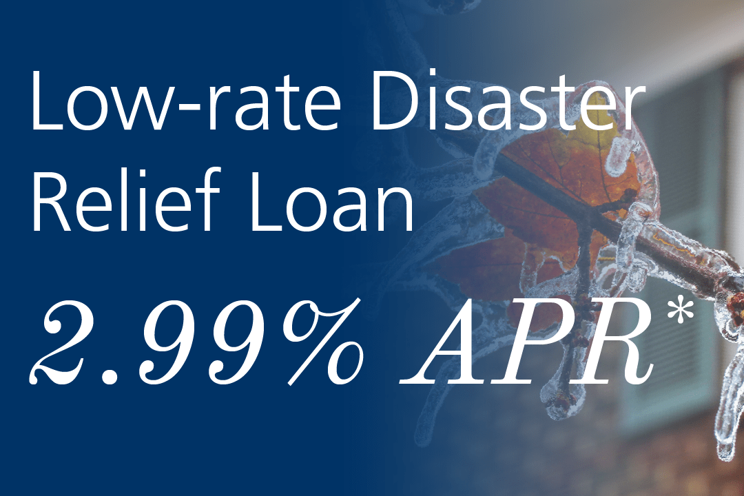 low rate disaster relief loan
