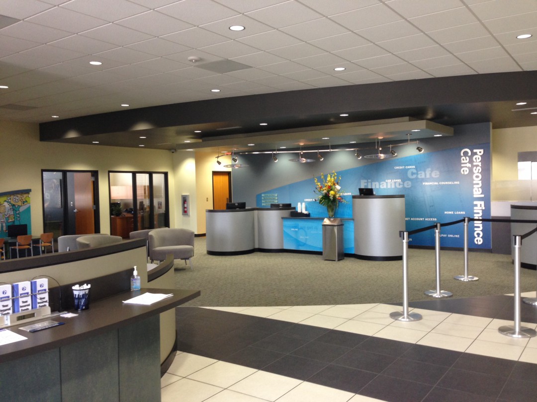 Tfcu Moore Branch Interior Tinker Federal Credit Union