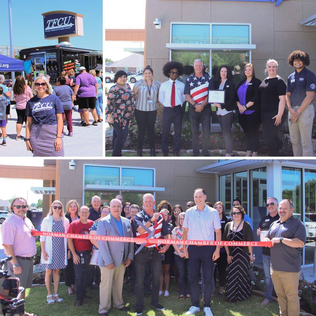 Collage of Norman SE grand opening photos