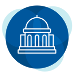 Government building icon