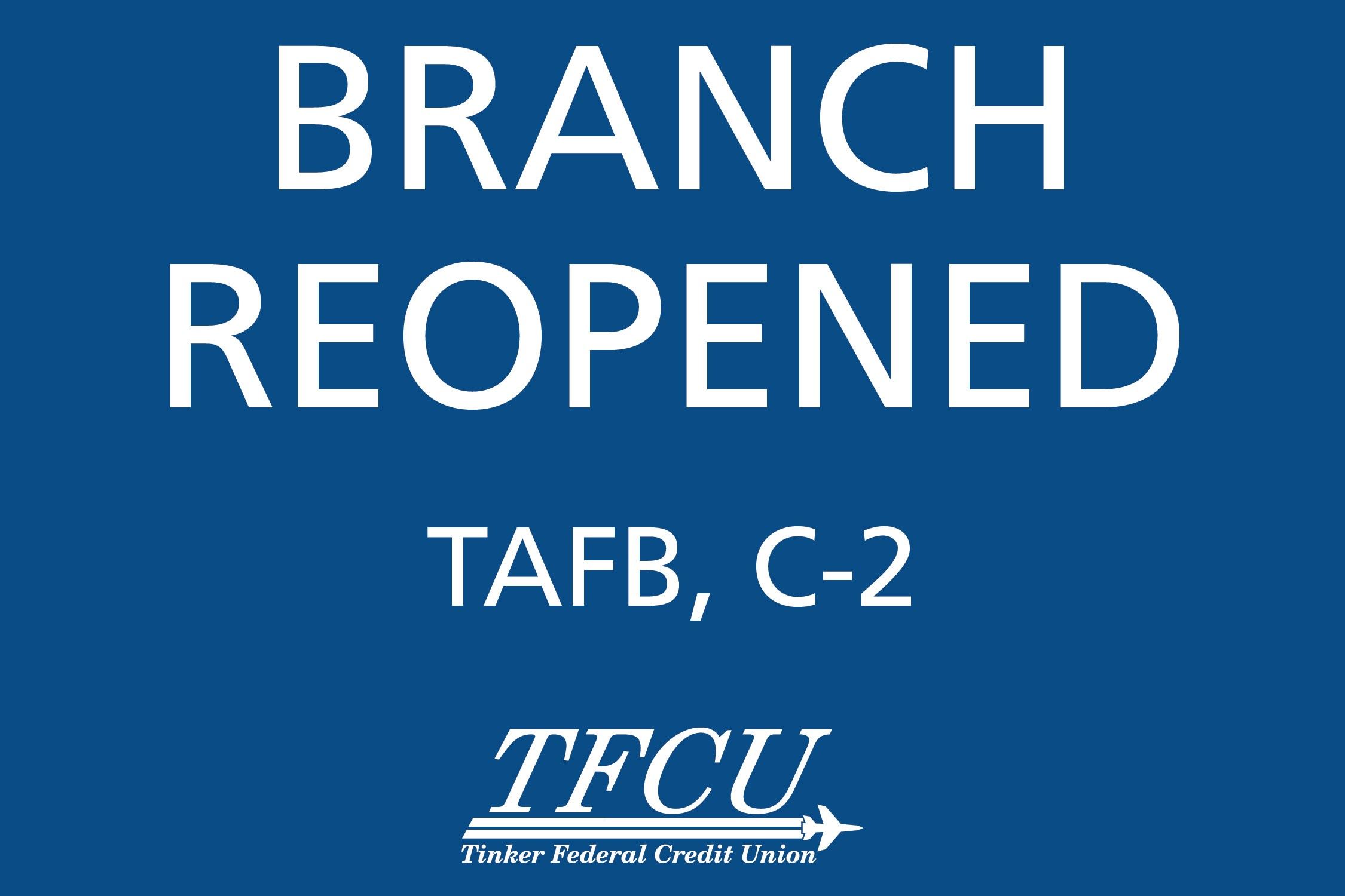 C2 Branch Reopened