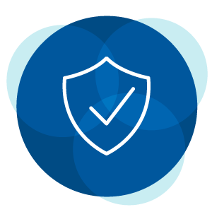 shield icon representing security