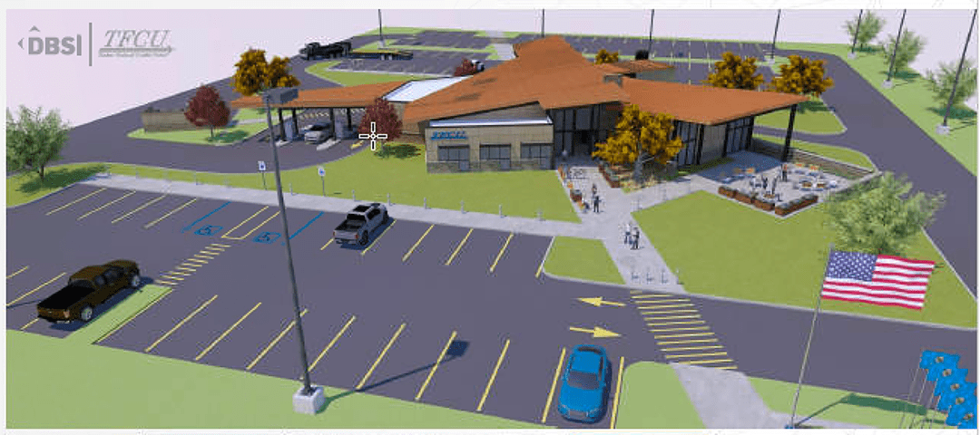 Illustration picture of an aerial view of the Choctaw branch.