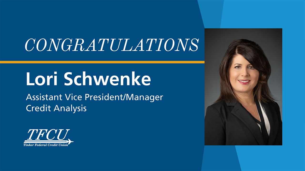 Congratulations Lori Schwenke