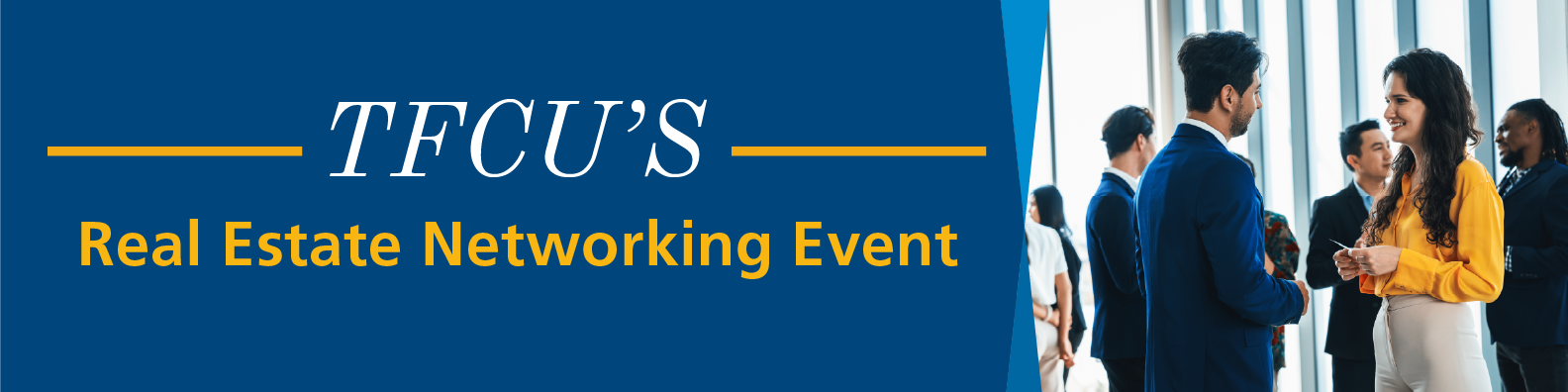 Real estate networking event
