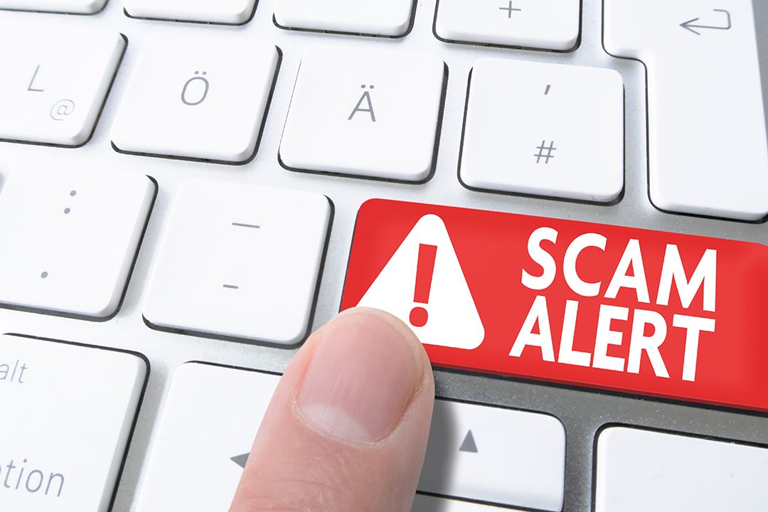 Scam Alert Keyboard