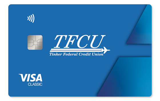Visa Classic credit card.