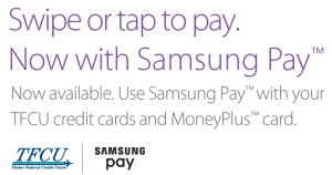 tfcu carousel pay samsung text