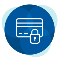 Icon with credit card